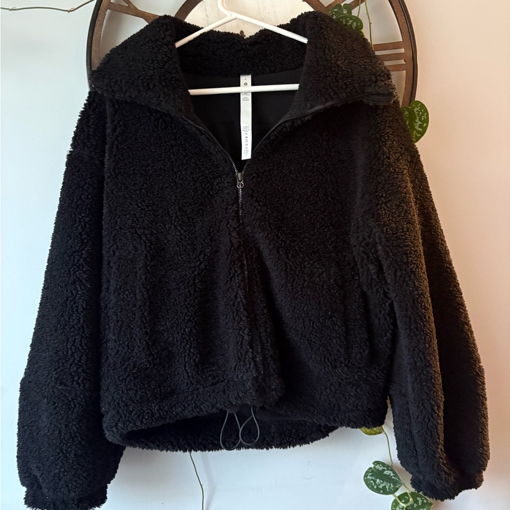 Lululemon Black Sherpa Jacket